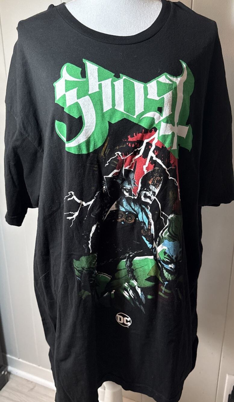 2021 3XL Ghost X DC Comics Dark Knight Death Metal Graphic Collector T Shirt
